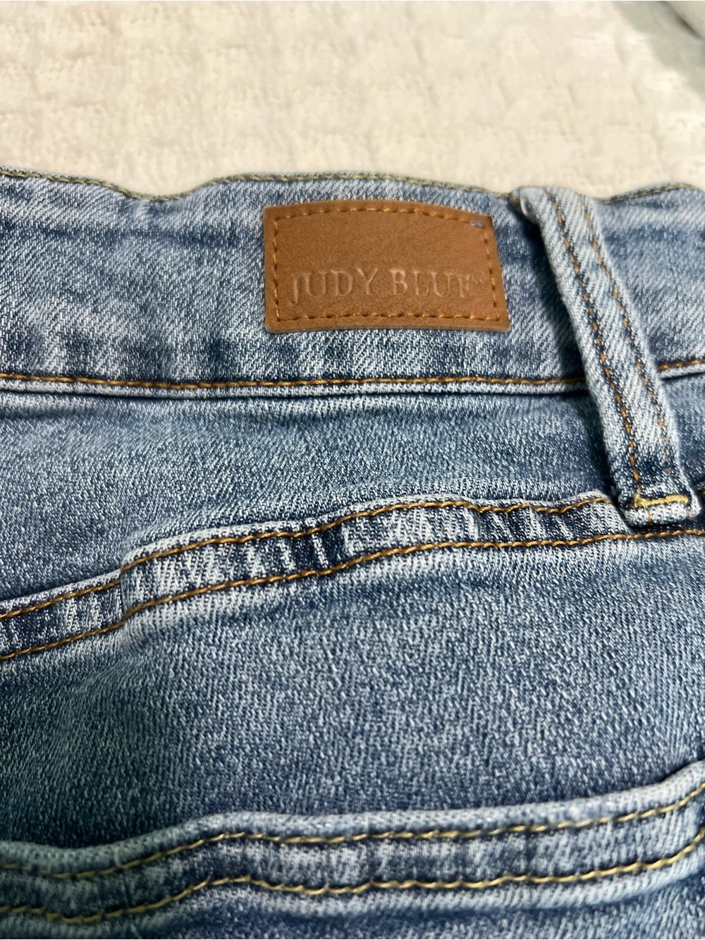 Judy Blue Women’s High Waist Vintage Wash Boyfriend Jeans Size 14W - Picture 4 of 5